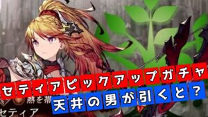セティアガチャ!天井の男が引くと。。【FFBE幻影戦争】