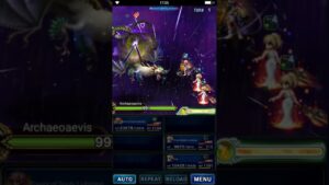 FFBE - Archaeoaevis INT (3 Units, 3 Turns, All Missions)