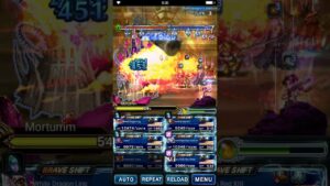 [FFBE] Clash of Wills 2-1 Morturrim Lv. 99 (Just Clear, 3 Turns)