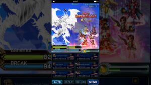 FFBE - EX+3 Lara Croft vs Heavenly Flames ELT (3 Turns)