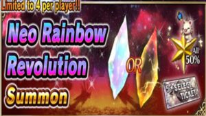 FFBE GL - Neo Rainbow Revolution Summon Banner Pull