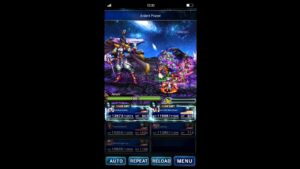 FFBE | NV Full Moon Karten vs Amon (FTKO) | ft. Lara Croft as a Chain Slave...seriously...