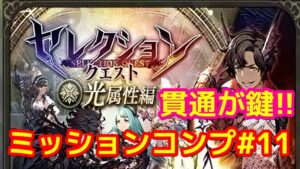 【FFBE幻影戦争】光セレクション#11攻略!各個撃破を狙え!【WOTV】