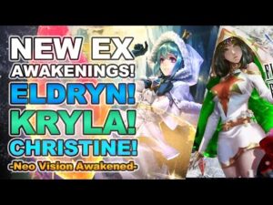 EX Awakening Buffs! Eldryn! Christine! Kryla! | Final Fantasy Brave Exvius - Buff Reviews!