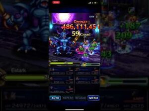FFBE A Whole New Underworld+ VS Estark - 4TK with Tidus EX2 MXon Regina Wakka BMFina