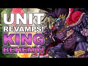 King Behemy Unit Revamp! | Final Fantasy Brave Exvius - Unit Buffs Review!