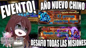 FFBE : Evento | Año nuevo Chino - Desafio y Farmeo ! NUEVOS ITEM PARA INTERCAMBIAR!