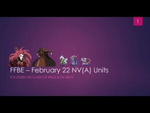 FFBE - February 2022 NV(A) Units Prediction
