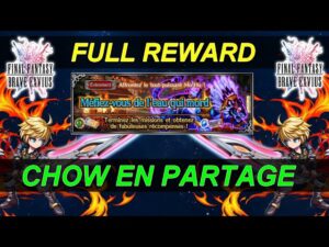 [FR] [FFBE  GL Version] MÉFIEZ-VOUS TOUJOURS DE L'EAU QUI MORD (HARD) FULL REWARD PARTAGE DE CHOW !