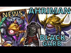 WOTV | Ahriman & Black Garb this week! | War of the visions FFBE