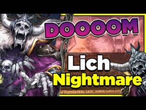 WoTV Lich Nightmare Clear! DOOOOOM and Gloom No Problem (FFBE War of the Visions)