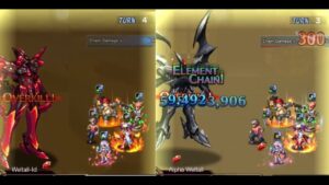 FFBE || The Scarlet Demon and the Dark-Winged Destroyer / F2P Version / All missions