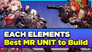 BEST MR UNITS TO BUILD! Who Can Help Your Account as an MR Unit the Most (FFBE War of the Visions)