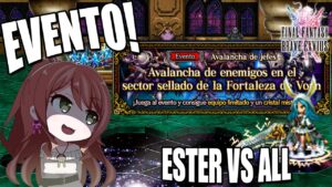 FFBE : Evento Avalancha de Jefes ! 4 unidades 1 solo carry - Todas las Misiones