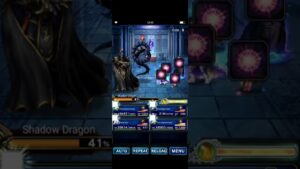FFBE- Golbez & Shadow Dragon_ 7 stars only, 24 turns, 3/4 missions.