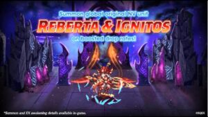 【FFBE】Summon Global original NV unit, Reberta & Ignitos【Global】