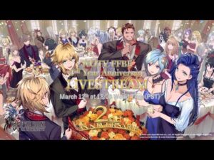 WOTV FFBE 2nd Year Anniversary Livestream【Global】