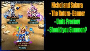 FFBE Sakura and Nichol -The Return- Banner Preview: Should you Summon?(#1432)