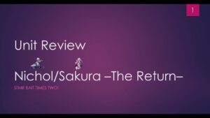 FFBE - Unit Review: Nichol & Sakura -The Return-