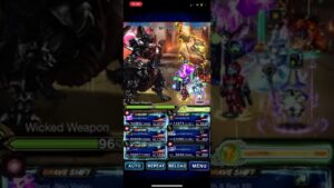 FFBE WV Wicked Weapon - Crowned Terra Lasgen Vivi Steiner Louise Aerith