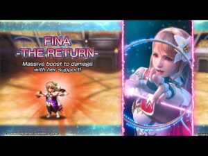 【FFBE】Summon CG LB Unit, Fina -The Return-！【Global】