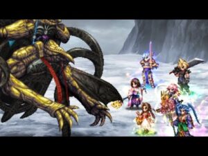 【FFBE】VWシーモア終異体EX  神様とEX1ユウナで