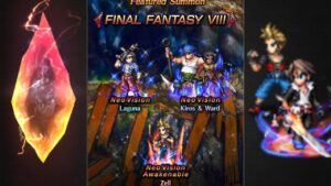 [FFBE] Laguna, Kiros & Ward, Zell NVA. Dame mas zell/Squall gummi 😾