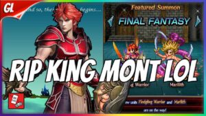 Gumi powercreeps King Mont ALREADY LOL! Fledgling Warrior is here! Vivis boost is here too FFBE News