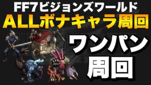 【FFBE】オールボーナスキャラでワンパン素材周回パーティー紹介！ビジョンズワールド