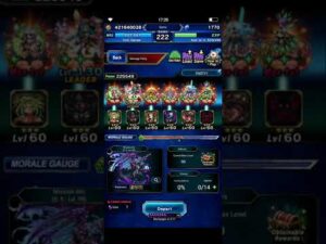 FFBE | Esther and Sylvie vs Thranothor | Initial Lv 99 Clear No Mods 7 Turns
