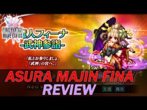 [FFBE  GL Version] REVIEW : ASURA MAJIN FINA (NEO VISION) : LA BUFFEUSE DARK ENFIN !!