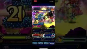 FFBE Thranothor Lv 99 Just Clear - Sylvie Esther Reberta Xon Kaktiria Croc