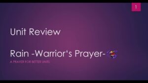 FFBE - Unit Review: Rain -Warrior's Prayer-