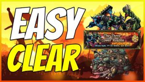 The EASIEST Clear for The Three Lower Realms ALL MISSIONS! [FFBE Global]