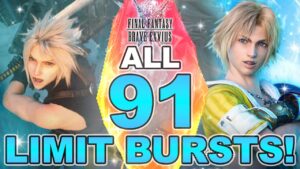 Every Final Fantasy CG Limit Burst! Final Fantasy Brave Exvius