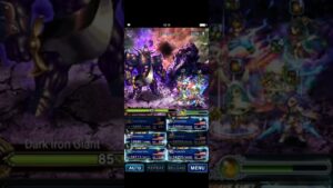 FFBE- DV #22. The Blackiron Behemoth/Dark Iron Giant vs. Dai/Chizuru/Vinera/Sylvie/Esther/Elena.