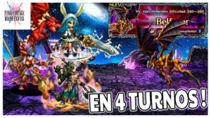 FFBE | Guia Trial Doce Tipos | Belfegor en 4 Turnos con la Familia FFBE