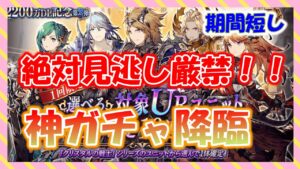 【FFBE幻影戦争】後悔注意!必見!8/31まで期間限定クリ戦確定神ガチャきてるぞ!!