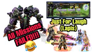 Omega Mark XII - Just For [Laugh] Lapis 🤣 | All Missions Failed!