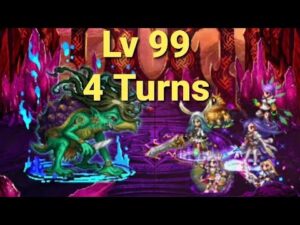 FFBE | Esther & Sylvie vs Big George! - Clash of Wills - Giorgione | 4 Turns Lv 99