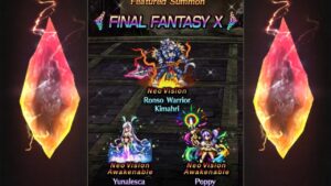 [FFBE] Ronso Warrior Kimahri, Yunalesca & Poppy NVA. La Popis le dicen sus amigos xD