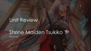 FFBE - Unit Review: Shrine Maiden Tsukiko (feat. Sinzar)