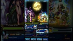 FFBE - World of Visions FFX Yunalesca 18.8B Damage *Perfect Score*