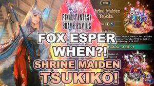 How to Use Shrine Maiden Tsukiko! | Final Fantasy Brave Exvius - Unit Reviews, Guides, Rotations!