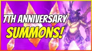 7th Anniversary Pulls! Did I have enough hats? Dioses Summons! [FFBE]