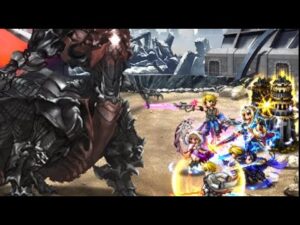 【FFBE】舞い降りる帝王Lv4  魔将レーゲンEX3と再臨フィーナEX1想定