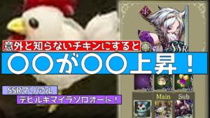【FFBE幻影戦争】意外と知らないチキンにすると〇〇が〇〇上昇!マリアルでデビルキマイラソロオート!【wotv】