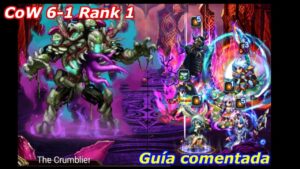 The Crumblier: Guía de Rango 1 (NO Lilith) / FFBE Choque de Voluntades