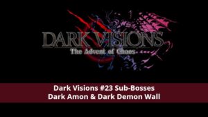 DV#23 Amon & Demon Wall (Turn 1 Perfects)