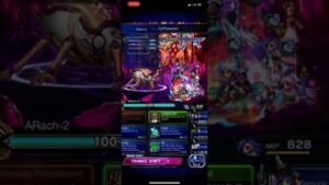 FFBE CoW Automaton of Unknown Origin Lv 99 OTK - Golbez Chizuru Kaito CDAerith SElena Tsukiko